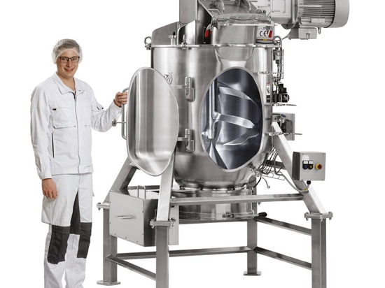 KoneSlid® mixer KS 600 for 600 liter batches.
