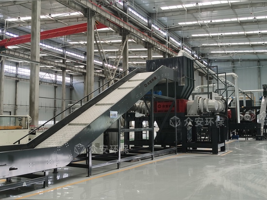 Wind Turbine Blade Shredder in China