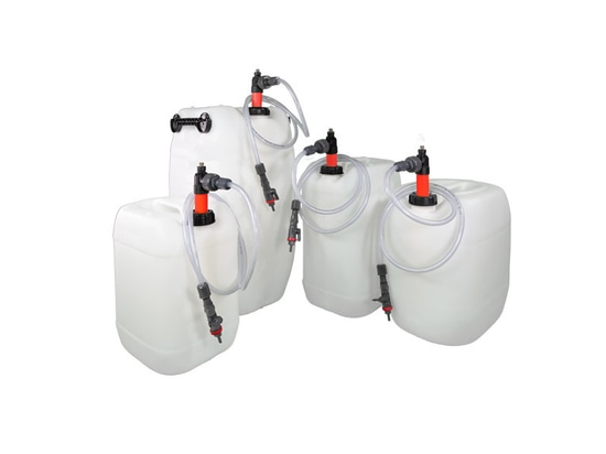 Canister - Pump set 20/30 L in application