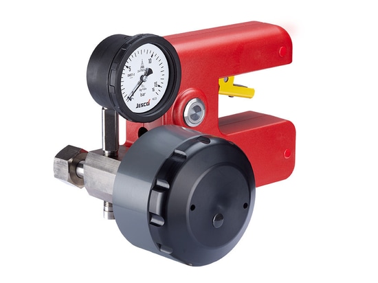 VakuStop - safety stop valve with vacuum regulator
