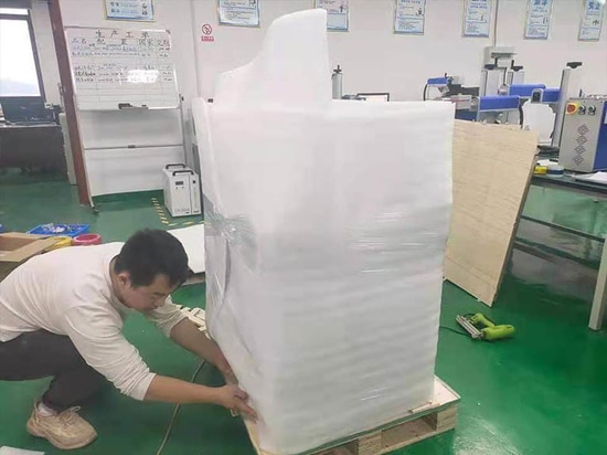 Suntop Cabinet Laser Marker Completes Testing And Shipment
