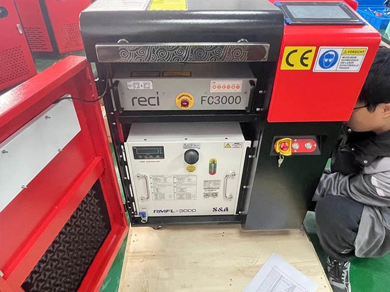 3000W Handheld Laser Welding Machine Delivered To German Customer with High Satisfaction