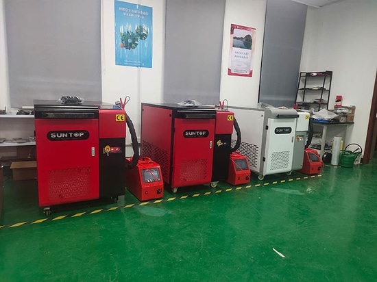 Turkish Customer Successfully Purchased 3 Suntop Handheld Laser Welding Machines, Delivery Preparation Successfully Completed