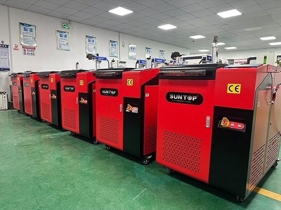 Suntop Ships Large Quantity of Customized Handheld Laser Welding Machines