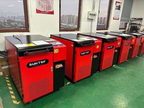 Suntop Ships Large Quantity of Customized Handheld Laser Welding Machines