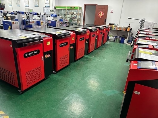 Suntop Ships Large Quantity of Customized Handheld Laser Welding Machines