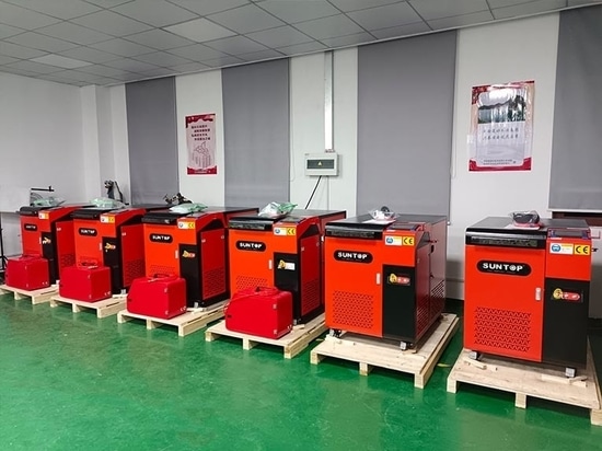 South African Customer's Handheld Laser Welding Machine Assembly Is Completed, After 24 Hours Testing, Ready for Bulk Shipment