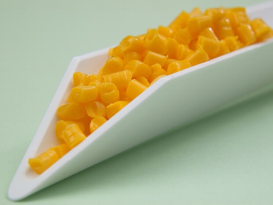 Disposable spatula with transparent sealing sleeve for sampling (Bürkle GmbH)