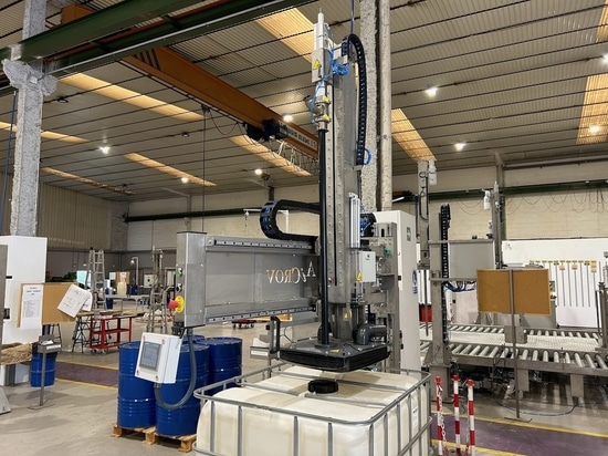 Semi-Automatic SP1 for corrosive products
