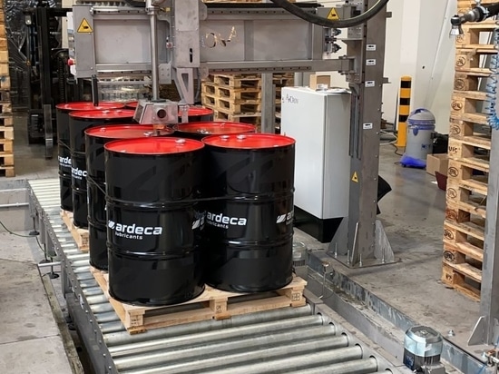 New Drum and IBC filling line for Lubricants, Belgium