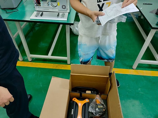 Custom Handheld Laser Marking Machine Shipped to Spain!