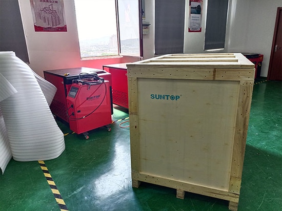 Custom 3000W Handheld Laser Cleaning Machine Shipped to Italy!
