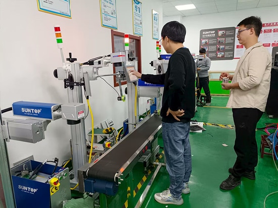 Flying Laser Marking Machine Successfully Assembled and Tested for High-Volume Shipment
