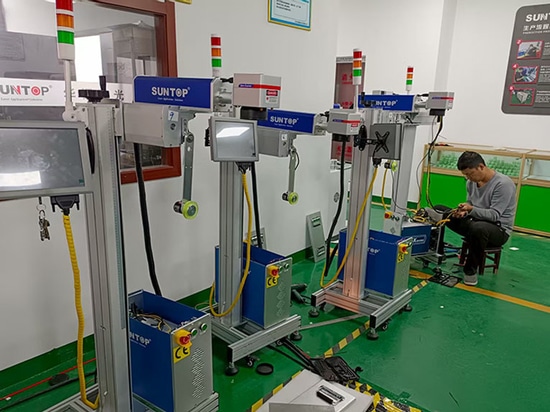 Flying Laser Marking Machine Successfully Assembled and Tested for High-Volume Shipment