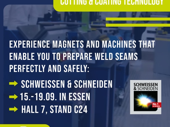 Metalworking technology for highest demands in Essen & Hannover