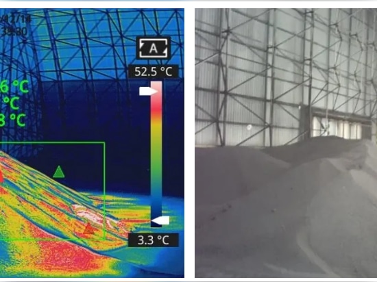 Temperature Monitoring at Coal Bunkers in Power Plants