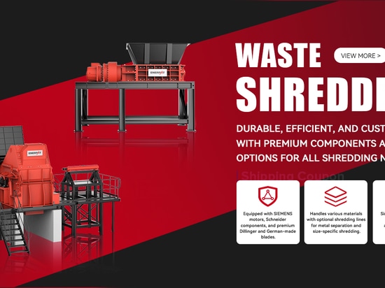 Enerpat MSB-E Series Dual-Shaft Metal Shredder | Technical Specs & Quote