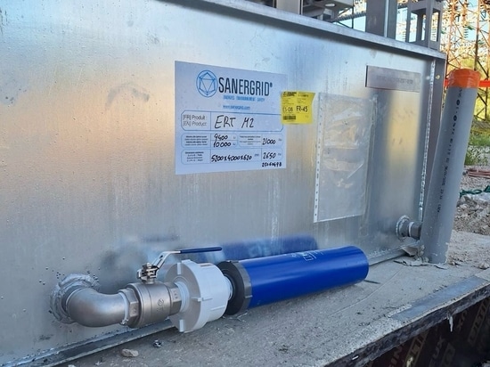 Rapid installation of the ERT MODULO retention system from Sanergrid on an electrical transformer