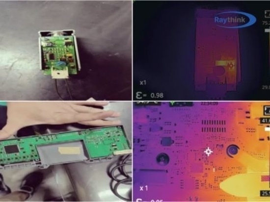 Thermal Camera for PCB Fault Localization and Maintenance