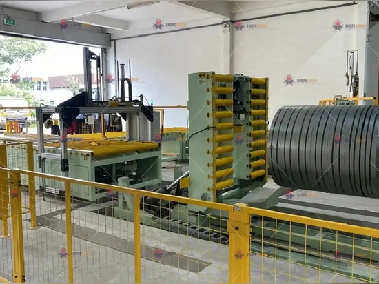 "Made in China" Story: FHOPEPACK Shows the Power of China's Automatic Steel Coil Packaging Lines to the World