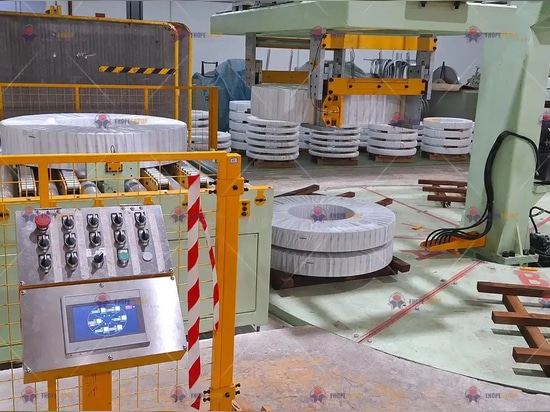 "Made in China" Story: FHOPEPACK Shows the Power of China's Automatic Steel Coil Packaging Lines to the World