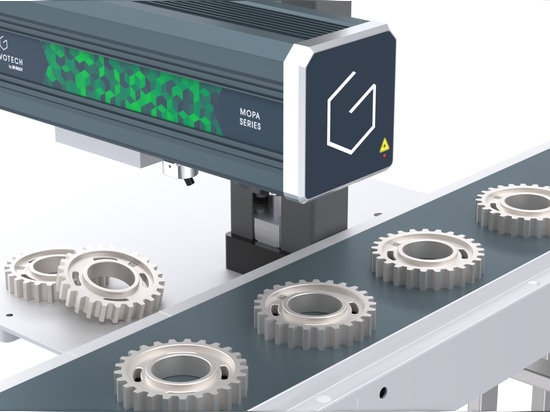 MOPA LASER on production line