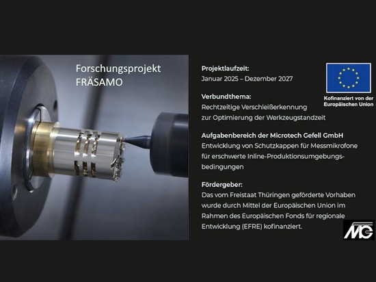 MTG and the Fräsamo research project – Preventing costly machine downtime due to tool wear using AI-based acoustic monitoring in metalworking