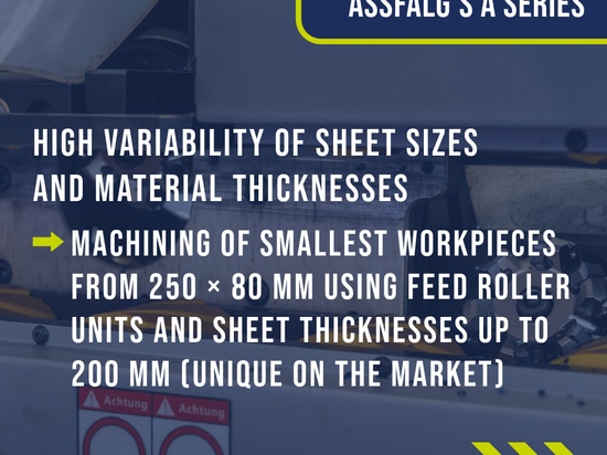 Assfalg's A series redefines weld seam preparation!