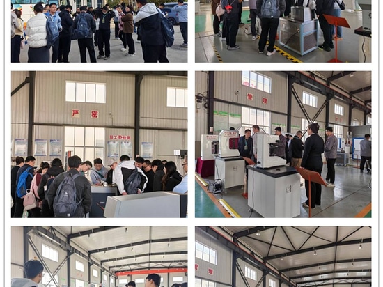 Shandong Province's mechanical and chemical personnel come to the factory for training