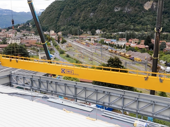 36 Meter Overhead Crane Installation at Paper Mill