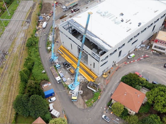 36 Meter Overhead Crane Installation at Paper Mill