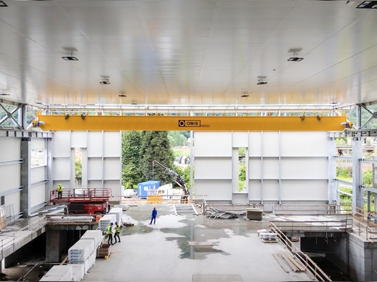 36 Meter Overhead Crane Installation at Paper Mill