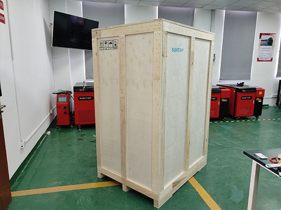 Custom UV Laser Marking Machine for Spanish Client Shipped: Featuring Dual Foot Pedals and Sliding Side Doors