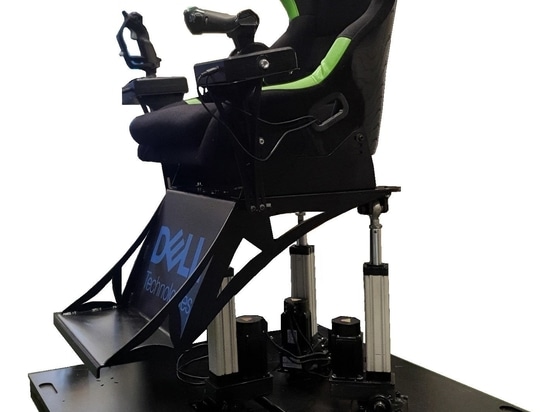 DIY 3DOF Motion Platform with AASD15A motion controller