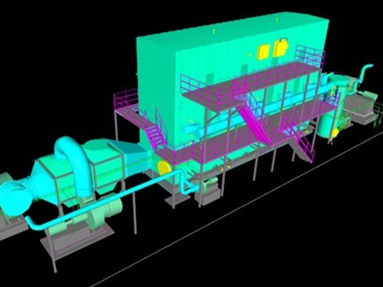Material Company's Thousand-ton Carbon Fiber Production Line Incineration Equipment