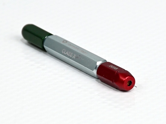 Calibrated pin: 250 µm / 150 µm