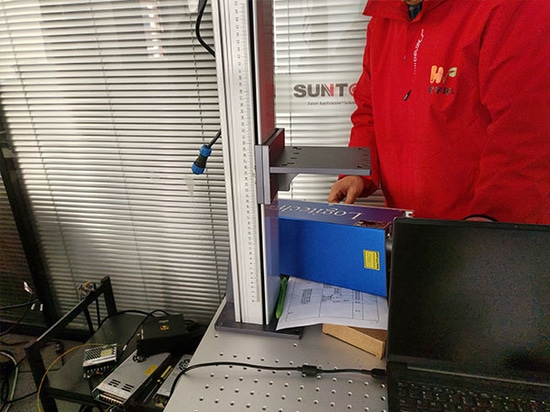 Custom 10W UV Laser Marking Machine for Italian Client Ships Out!