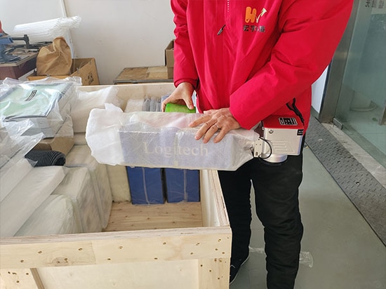 Custom 10W UV Laser Marking Machine for Italian Client Ships Out!