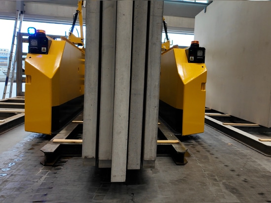 Efficient Precast Concrete Handling