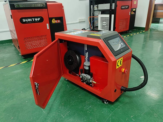 SUNTOP Delivers Customized Air-Cooled Integrated Handheld Laser Welding Machine to Spain