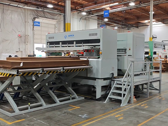 NEFAB-Packaging-USA-factory-Auto-Feeding-Auto-Stacking-System