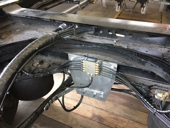Installed progressive metering device