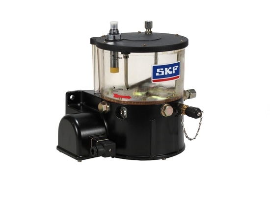 KFG piston pump unit with reservoir
