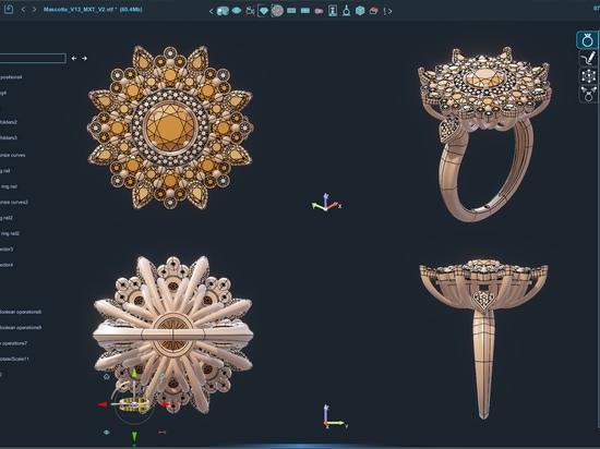 Gravotech unveils 3DESIGN V13: a new benchmark in high-end jewelry design