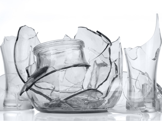 Broken glass