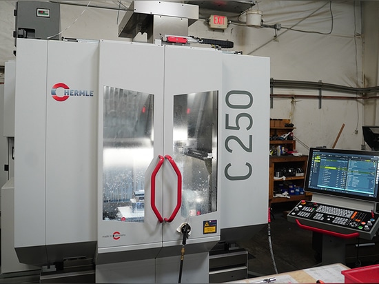 G Zero CNC Maschining invested in the HERMLE 5-axis C 250 machine