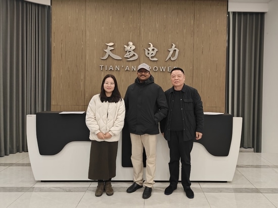 Zambian Client Pays Third Visit to Tianan Electric