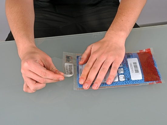 Security bags for samples (Bürkle GmbH)