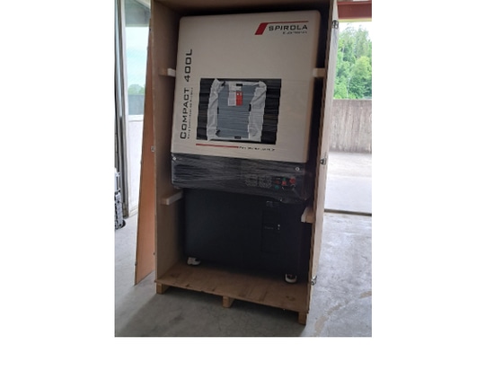 Delivery of our laser marking system