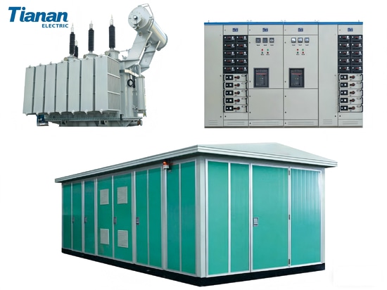 Power Transformer& LV Switchgear& Substation